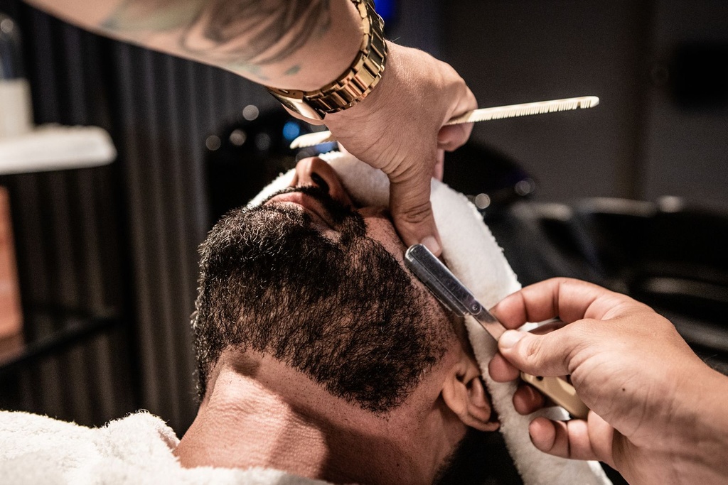 Traditional Hot Towel Shave in Westchase